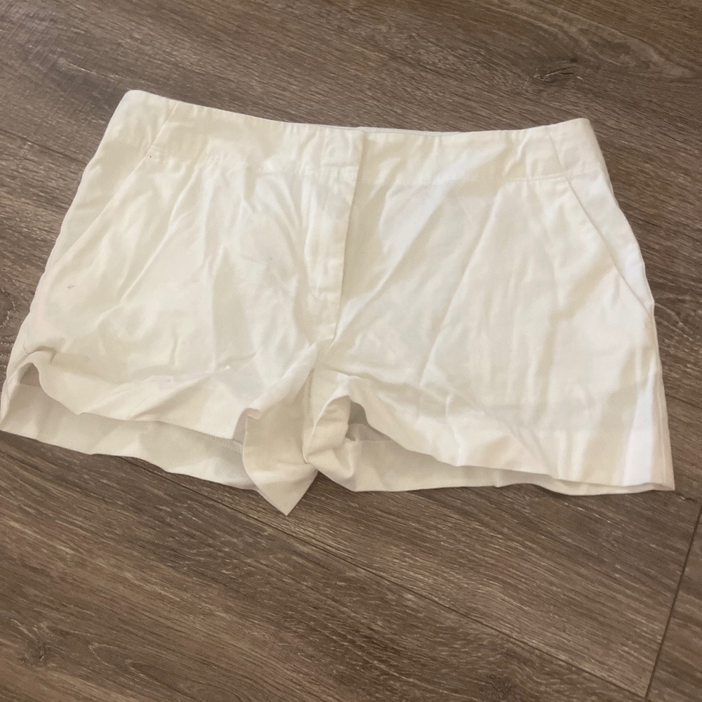 white shorts
